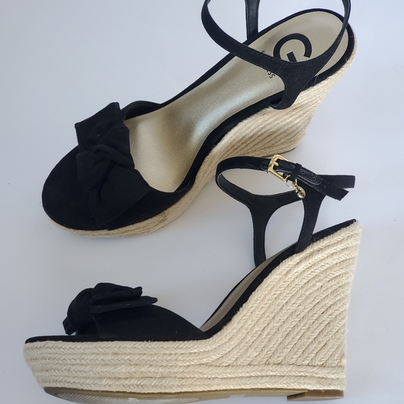 guess espadrilles wedges